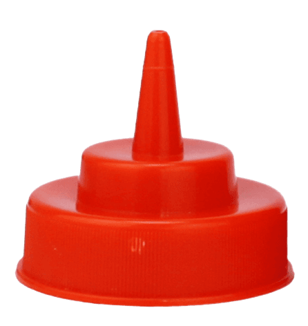 Red Cap for Wide Mouth Squeeze Bottles 12/16/24/32 oz