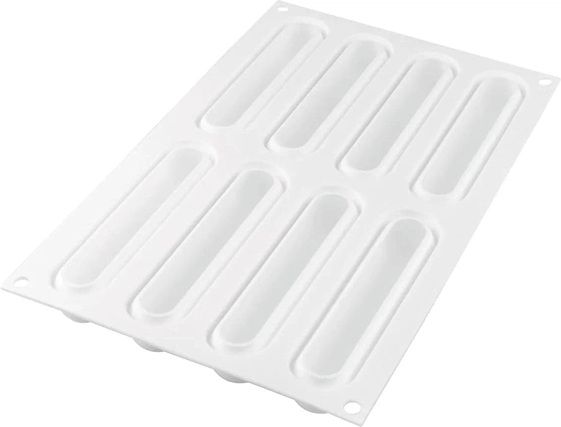 Silikomart – 5.1" Classic and Timeless Fingers Shape Silicone Baking Mould – CURVE FINGERS75