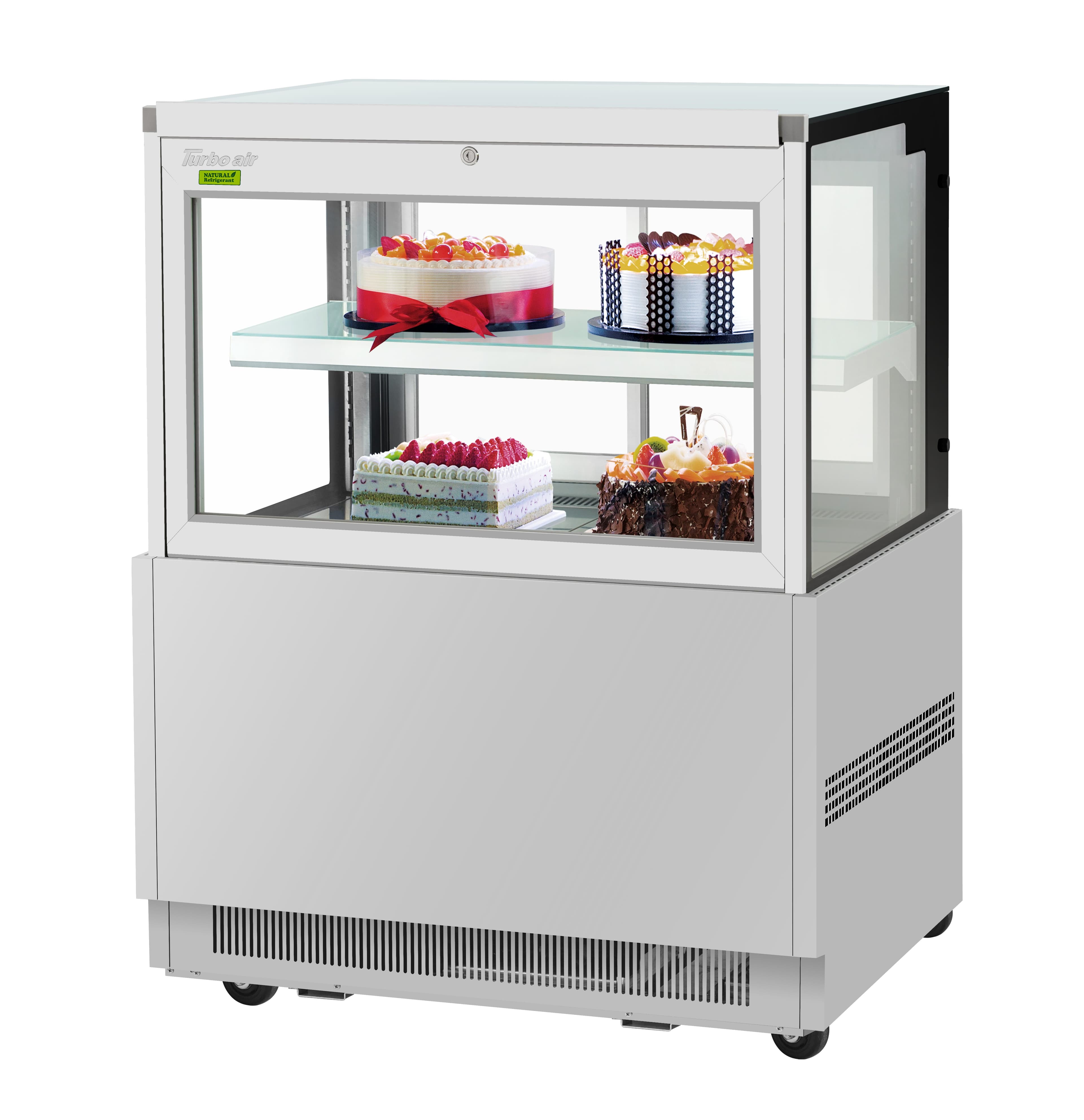 Turbo Air – Refrigerated Bakery Display Case, 35-3/8″ Wide – TBP36-46FN-S