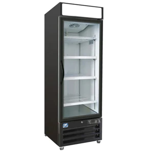 COLDZONE – COLD ZONE 26F-61G1 SINGLE DOOR LOW PROFILE GLASS FREEZER 61″