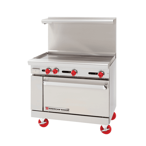 American Range AR-36G-NG 36″ Natural Gas Range With 36″ Griddle