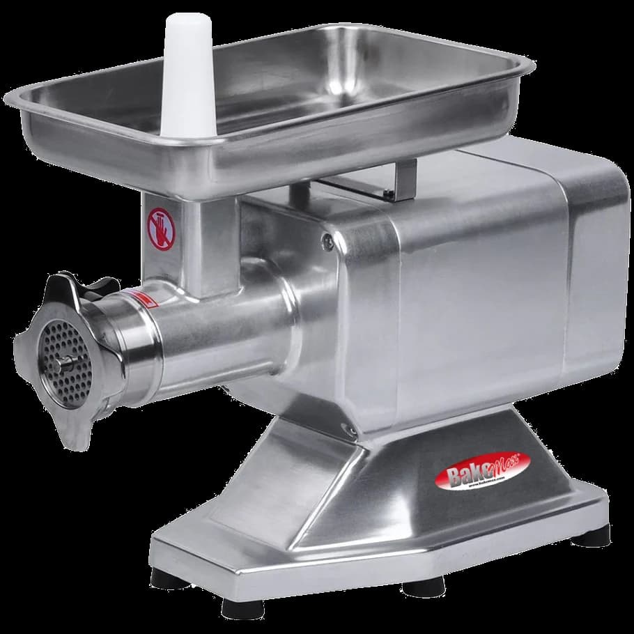 BakeMax BMMG003 Titan Series Electric Countertop 1HP Meat Grinder 350lbs. Per Hour