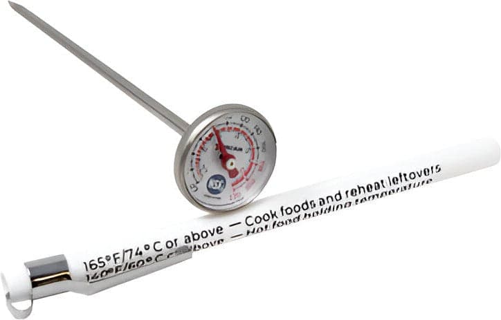 Pocket Test Thermometer 1″ dia. with Built-In Clip On The Protective Sleeves NSF