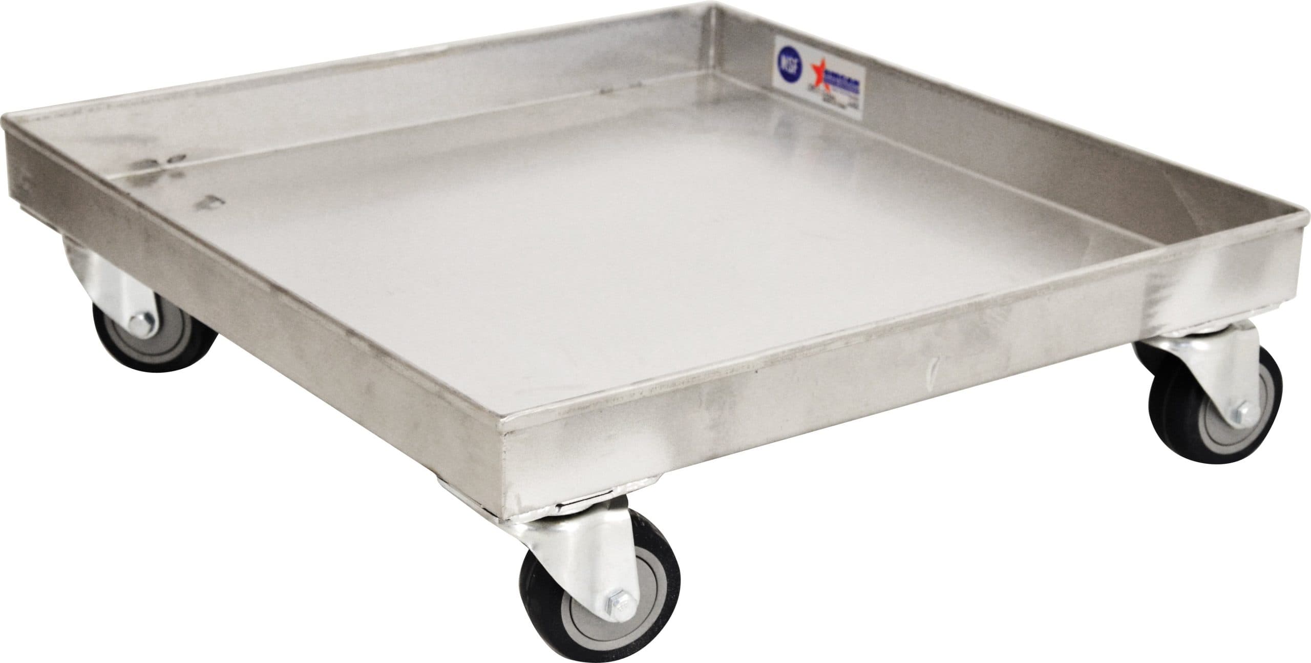 16-Gauge 304 Stainless Steel Dish Rack Dolly/Cart