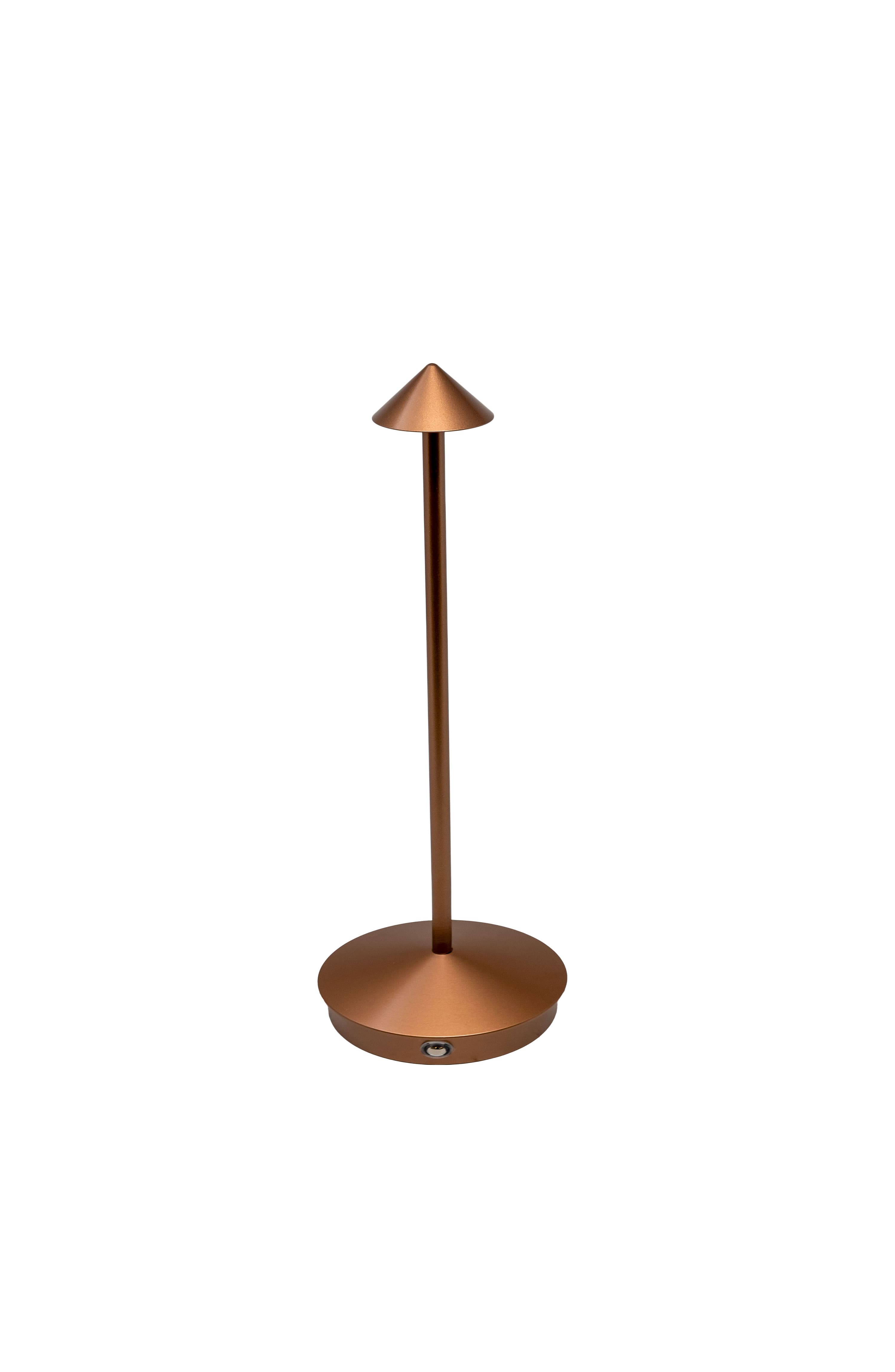 Laurentian Brown LED Rechargeable Table Lamp