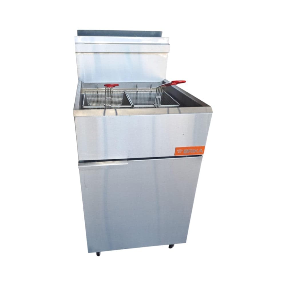 Brika BFR-70-NG Fryer - 70 lb - Natural Gas