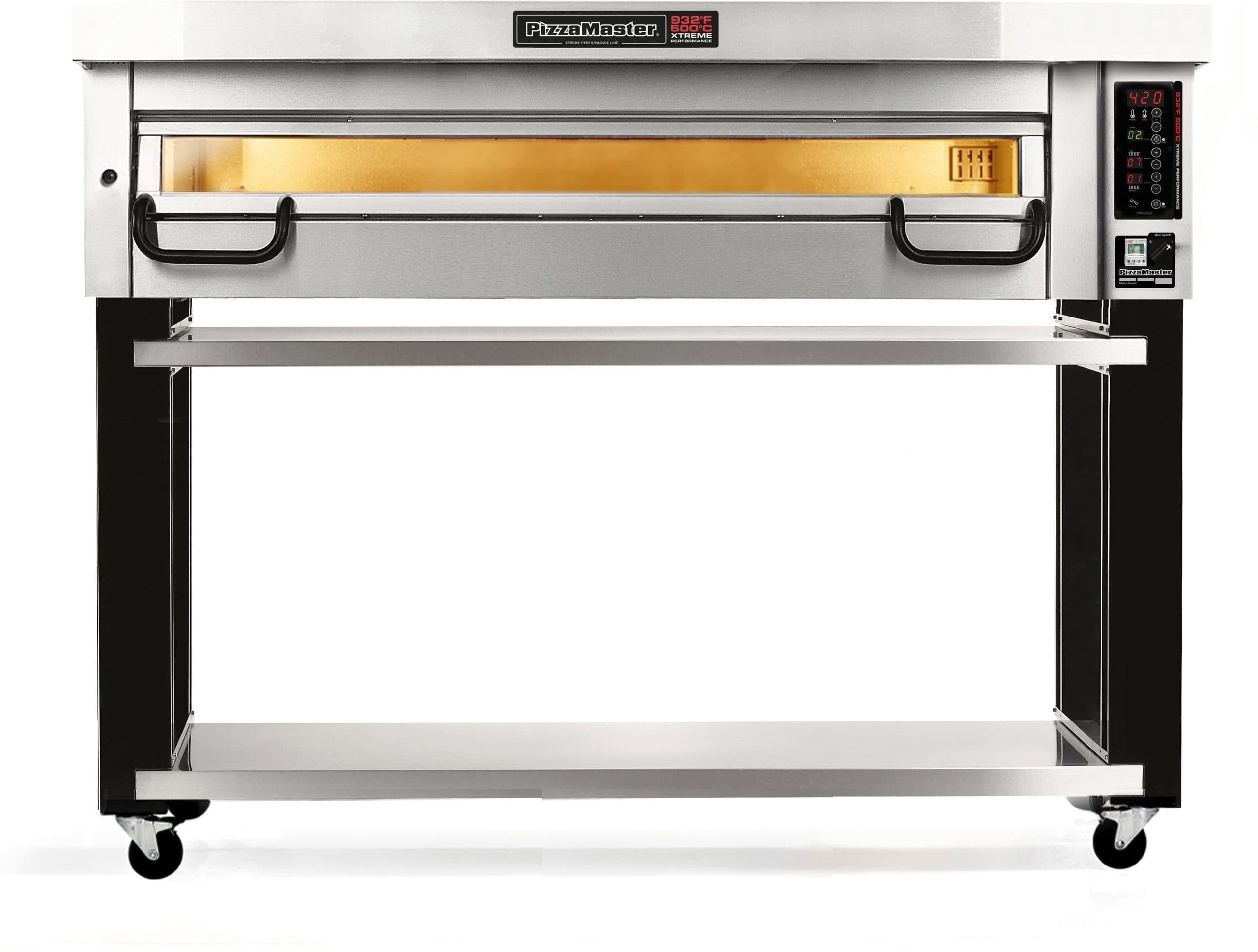 PizzaMaster - 800 Series 4 Stone Hearth, 1 Deck, Modular Electric Pizza Oven - PM 841ED