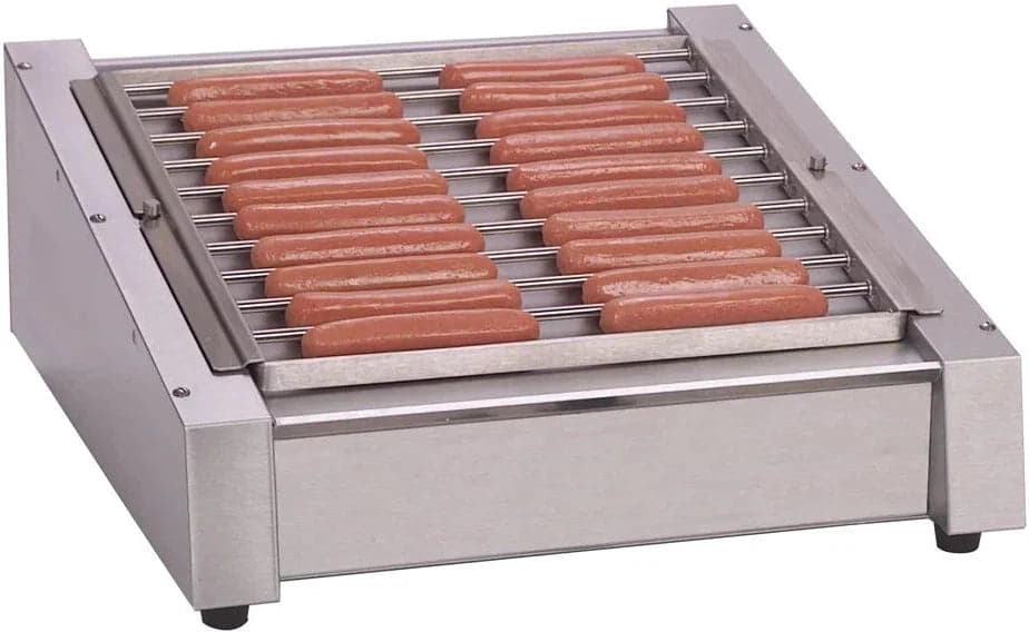 Antunes - HDC-20RC 120V 20 Hot Dog Roller Grill With Slanted Top - 9300306 (ETA 4-6 Weeks)