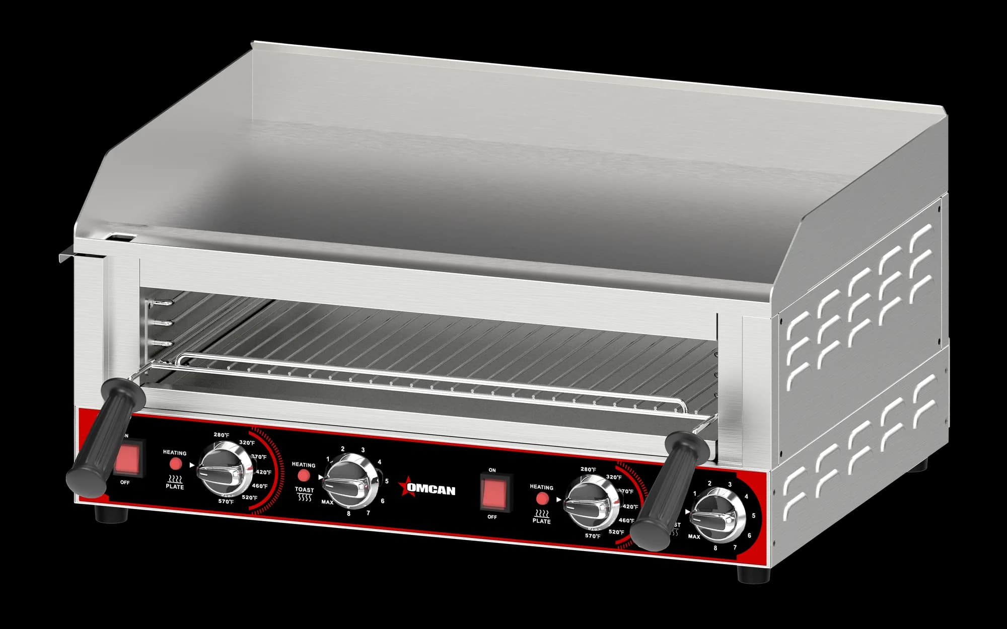 Elite Series Combination Griddle with Toaster Chamber
