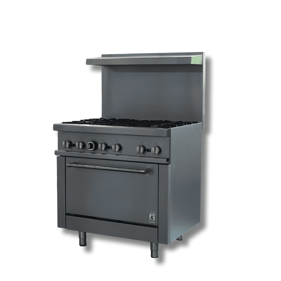 HOTZONE – 6 BURNER RANGE 36″