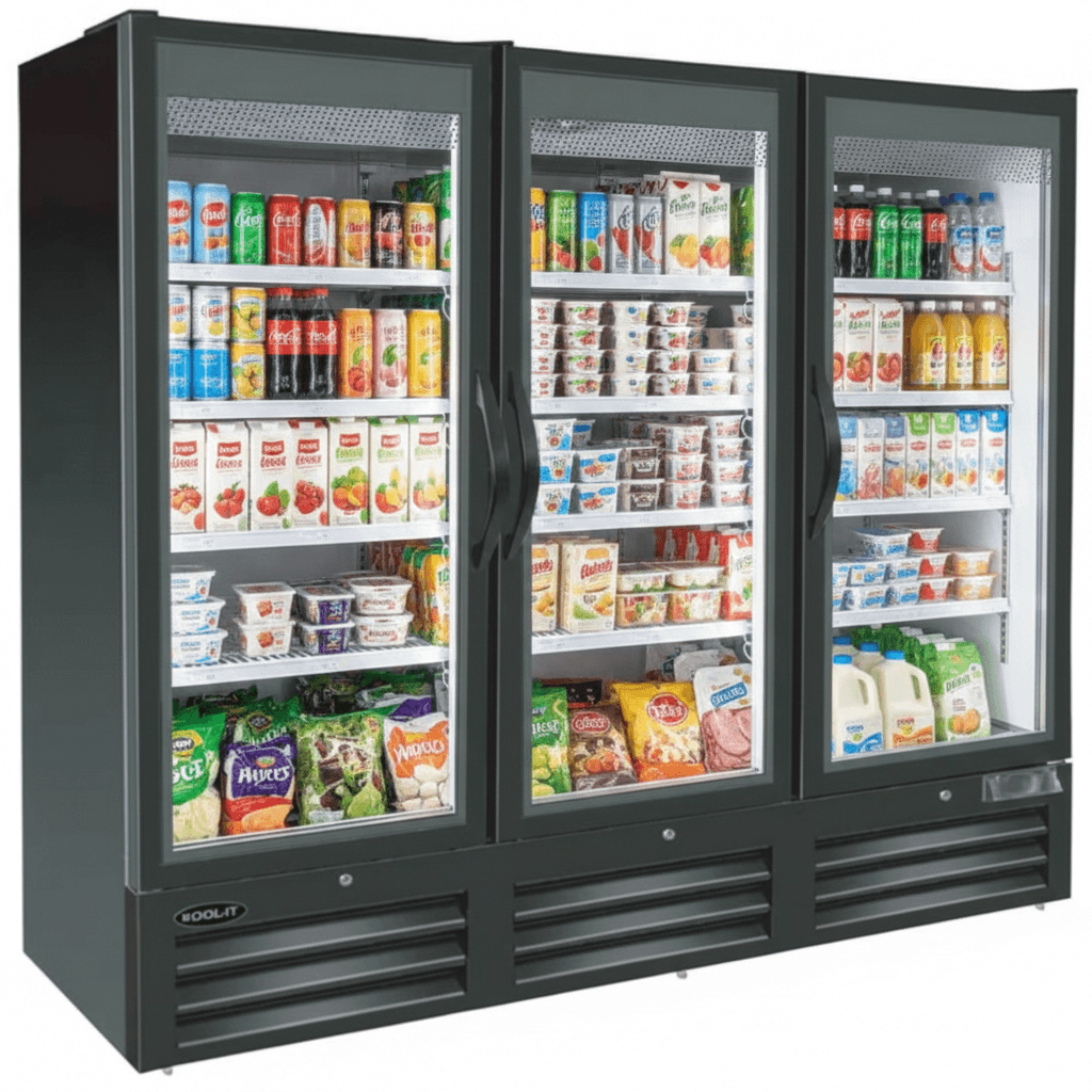 Kool-It - 26" Single Glass Door Display Refrigerator - KGR-26