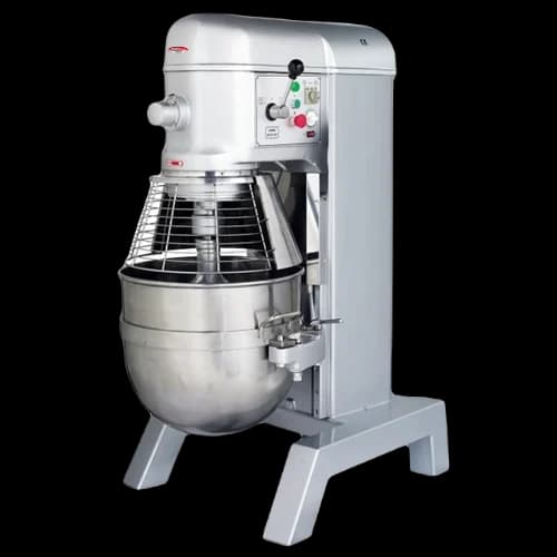BakeMax BMPM080 Commercial Floor Model Heavy Duty Electric 80-Quart 4-Speed Belt Driven Planetary Mixer