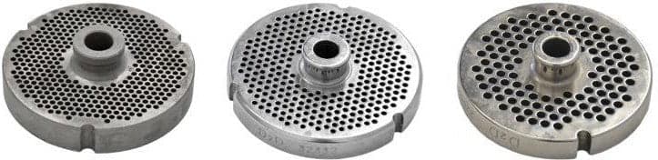 Stainless Steel #52 machine plate with hub 4.8mm (3/16″) – three notches/ two flat sides