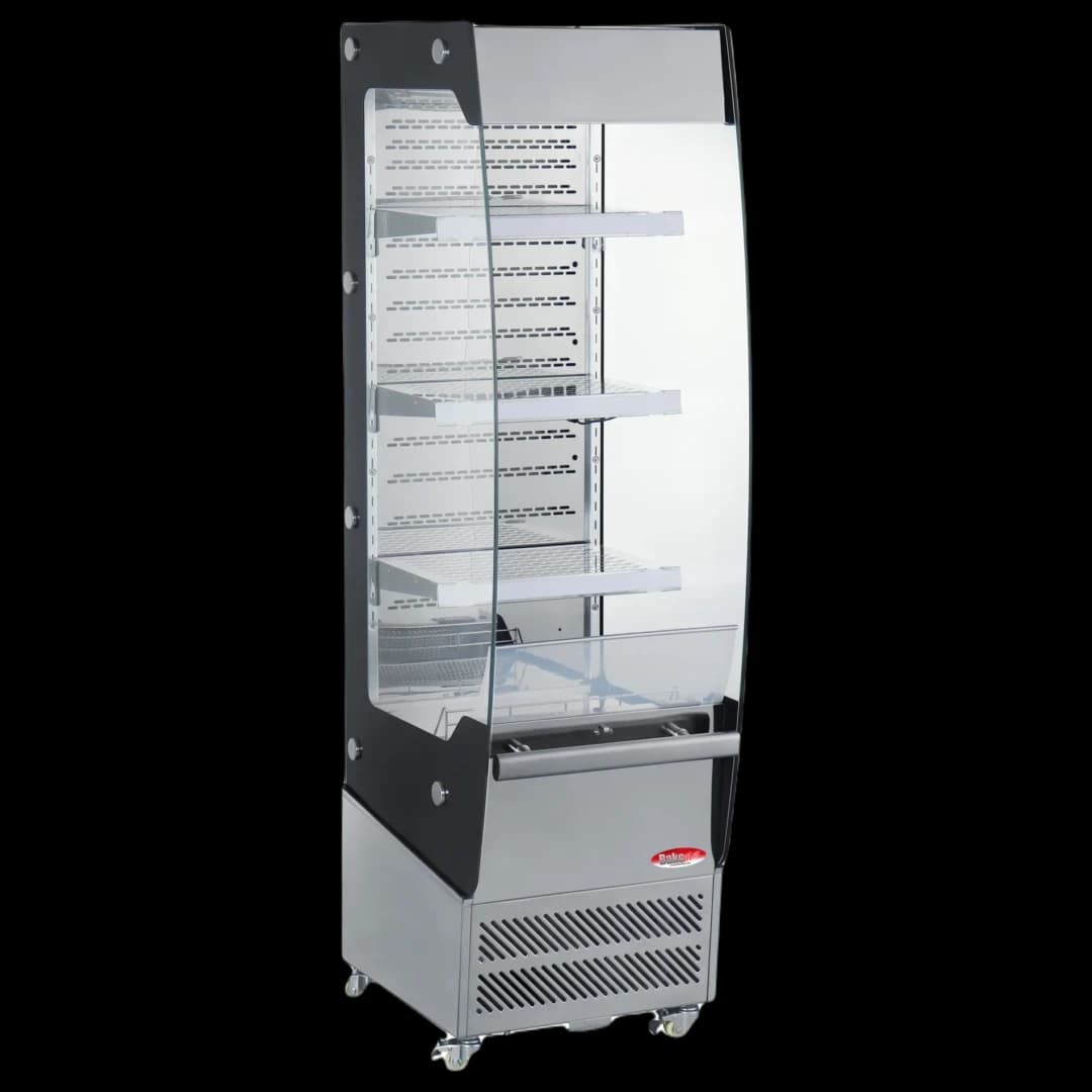 BakeMax BMGG019 Floor Model 19 Inch Grab and Go Refrigerated Display Merchandiser