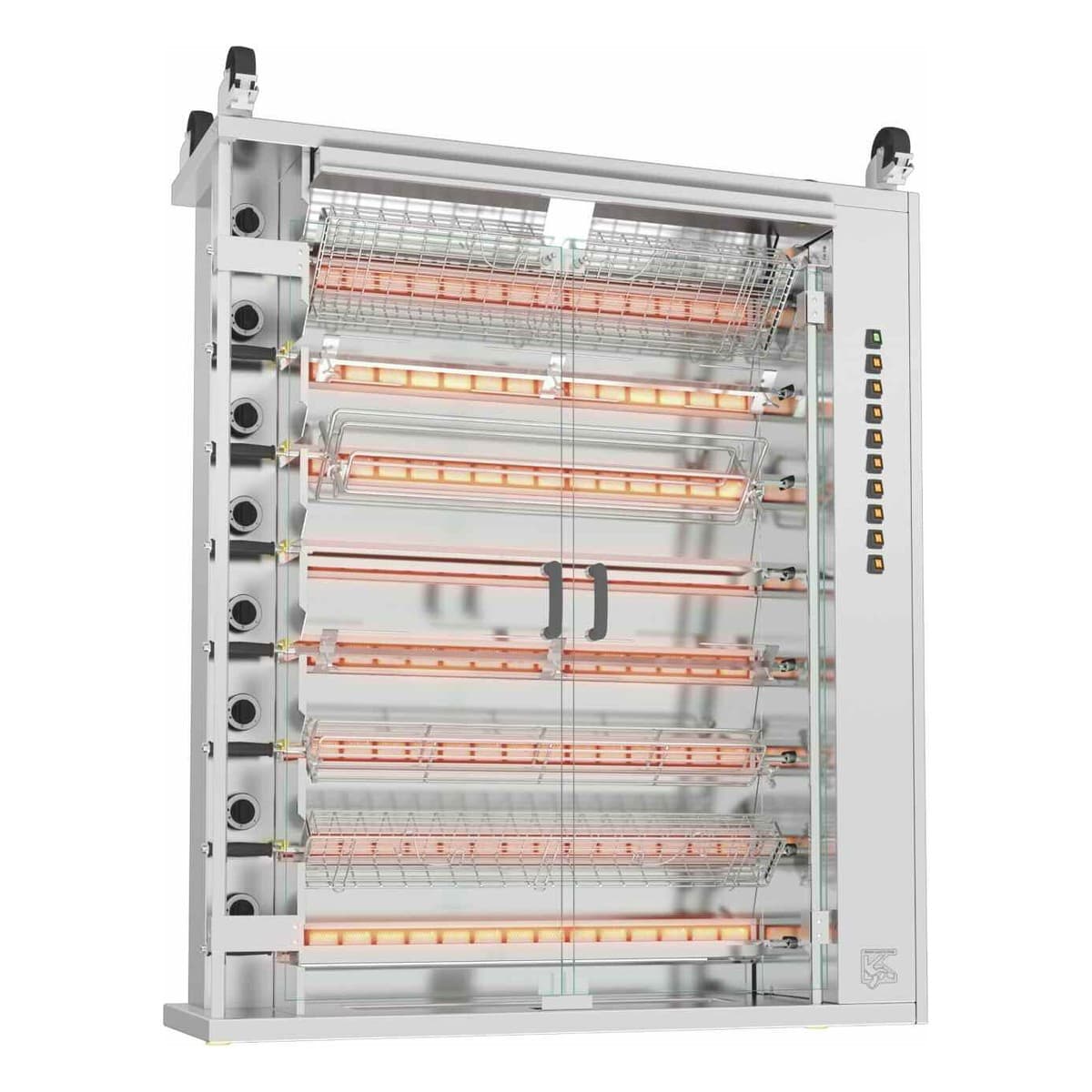 Rotisol – Faux Flame Gas Rotisserie – FF1425.8G