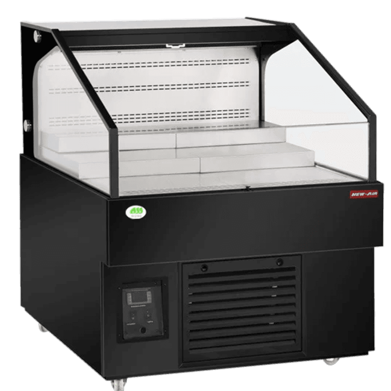 New Air NOM-36-LSB Low Profile Open Merchandiser 36"