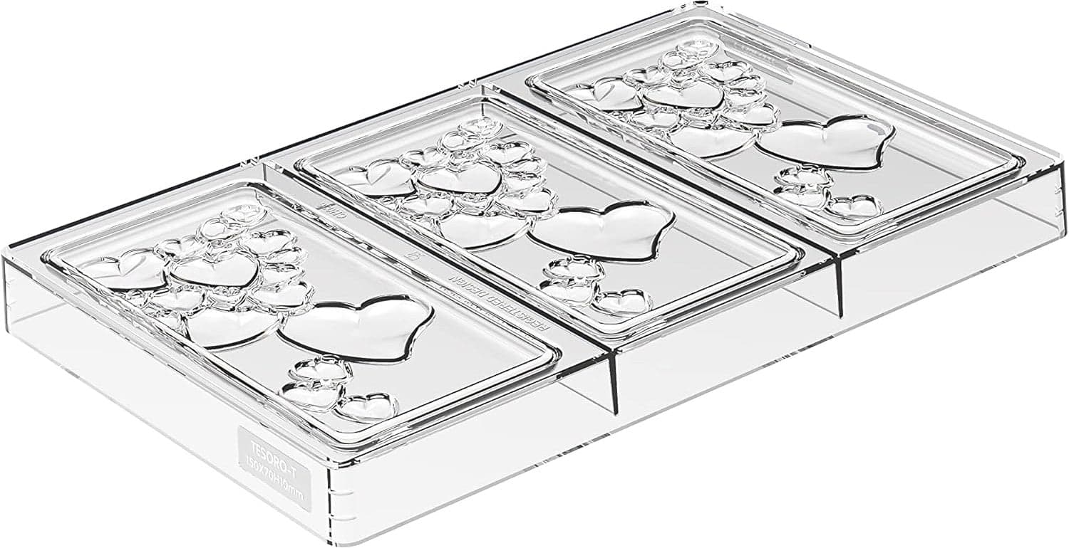 Silikomart – 5.9" Tritan Heart Chocolate Mould – TESORO T