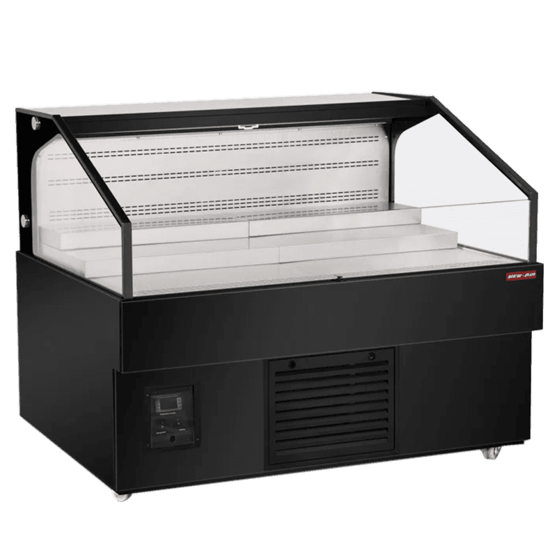 New Air NOM-52-LSB Low Profile Open Merchandiser 52"