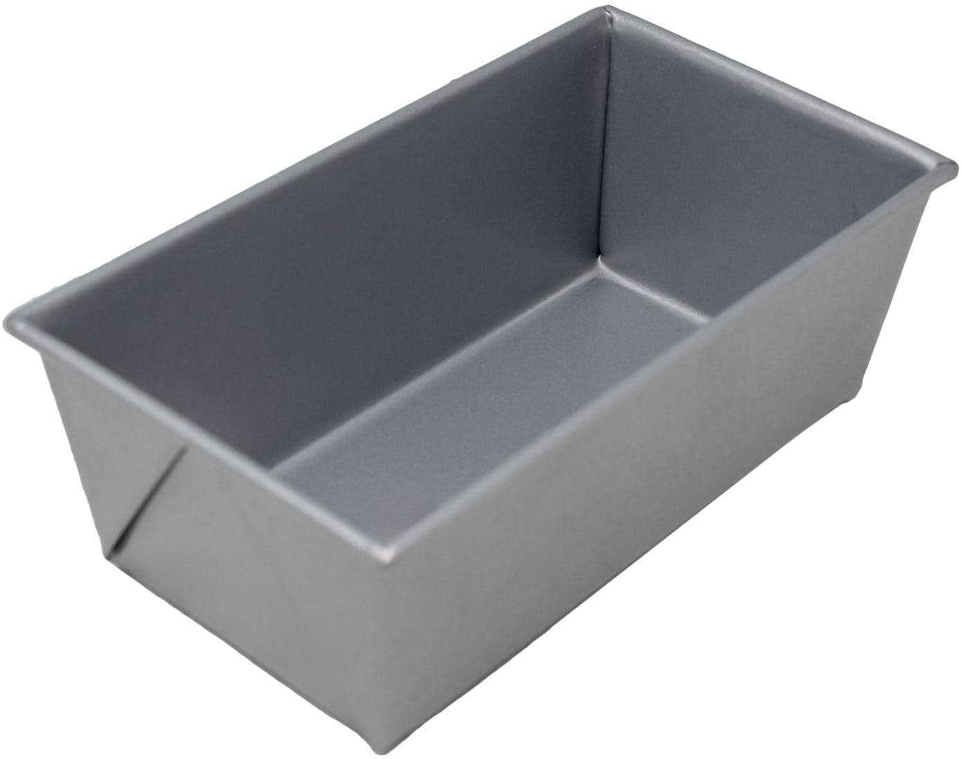 5 - 5/8" x 3-1/8" x 2-3/16" Glazed Aluminized Steel Bread Loaf Pan