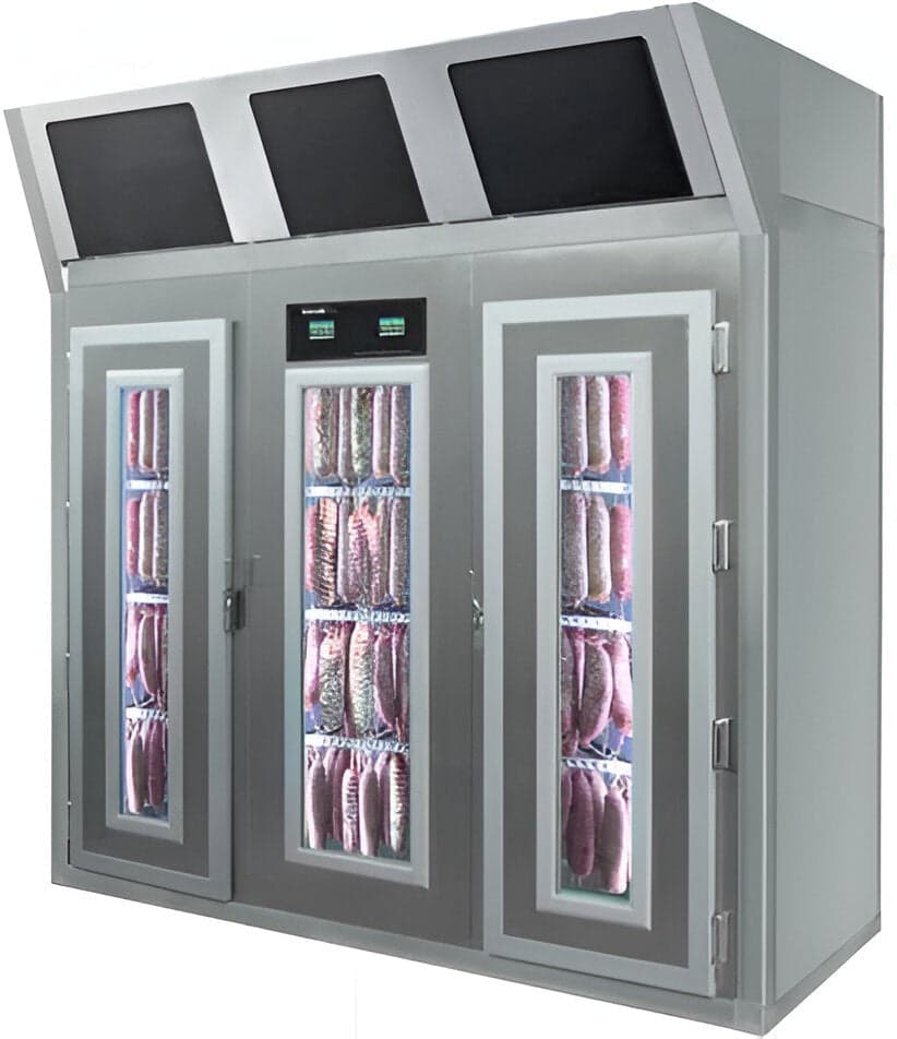 Stagionello – 200 Kg Salami Curing Cabinet with Climatouch and Fumotic – 45232 – Special Order Item – ETA 14-16 Weeks