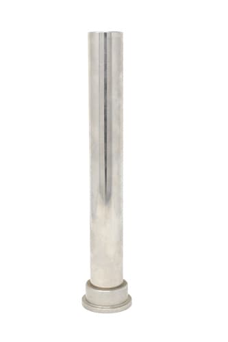 Stainless Steel Spout for Hydraulic Stuffer, Long, 38mm/35mm (Int)