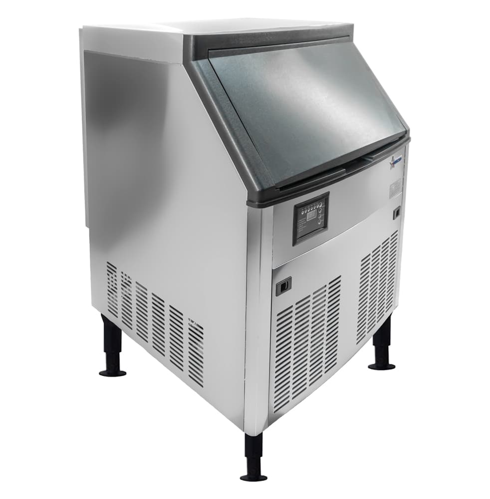 26″ Ice Maker Machine with 80 lb. Ice Bin – Ice Yield 210 lb. per Day