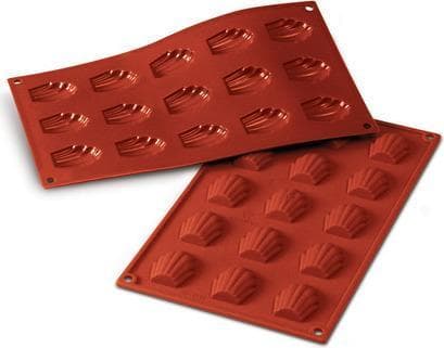 Silikomart – Silicone 9 Compartment Mini Madeleine Baking Mold – SF032