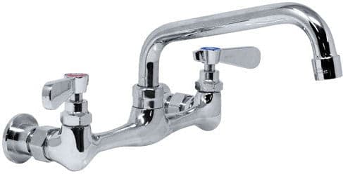 Splash Mounted 8" Spout Faucet for 18″ x 18″ – One Tub Sinks