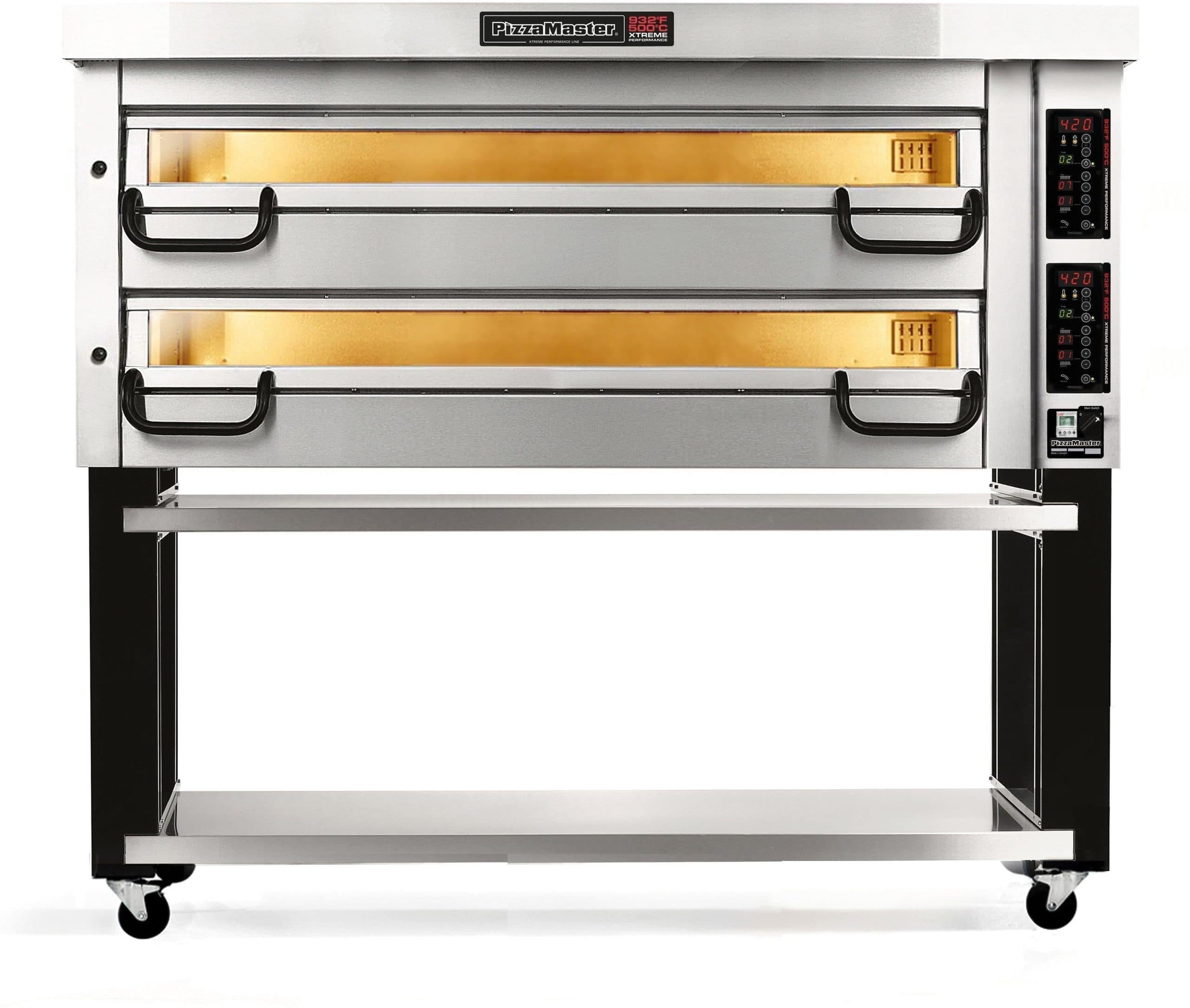 PizzaMaster - 900 Series 3 Stone Hearth, 2 Deck, Modular Electric Pizza Oven - PM 932ED