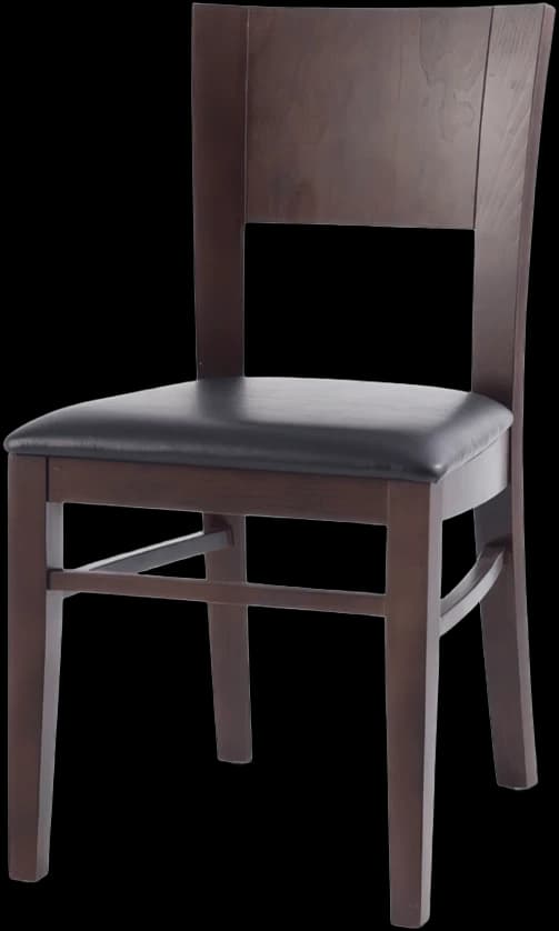 ATS AR-582 Wood Back Chair
