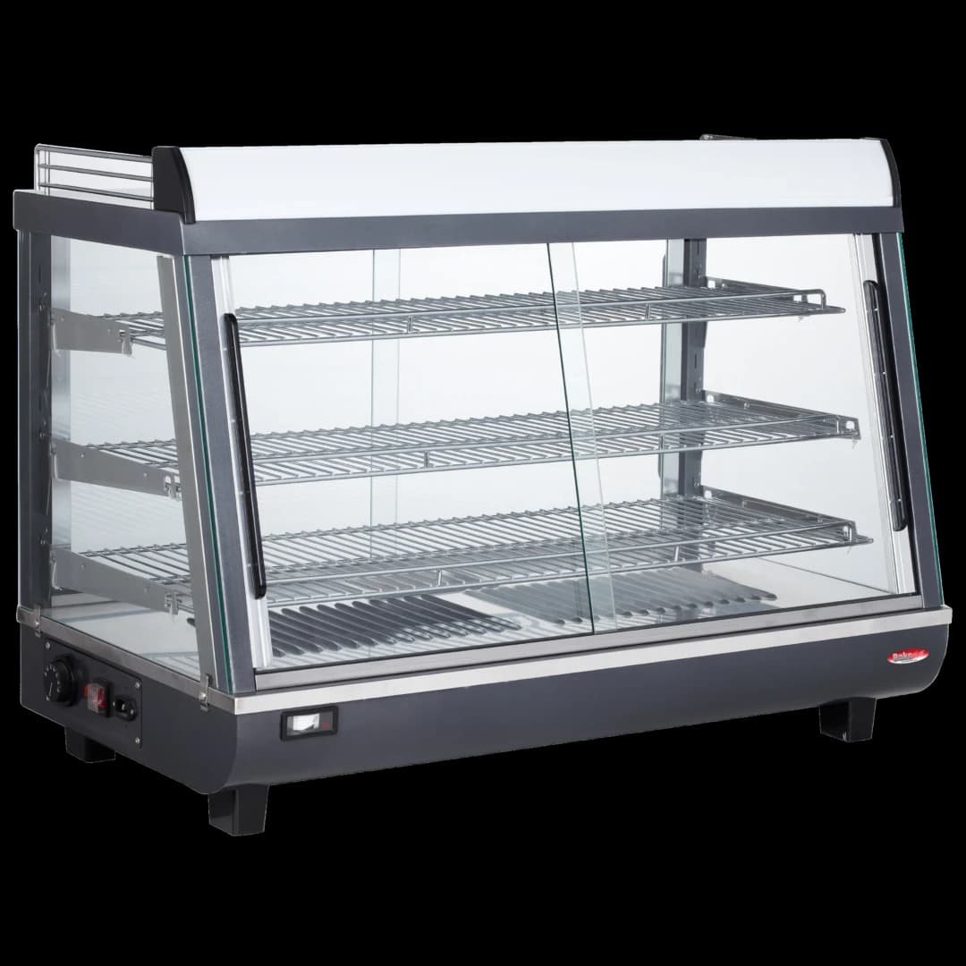 BakeMax BMTSC36 Titan Series Countertop 36 Inch Wide Electric Heated Display Case