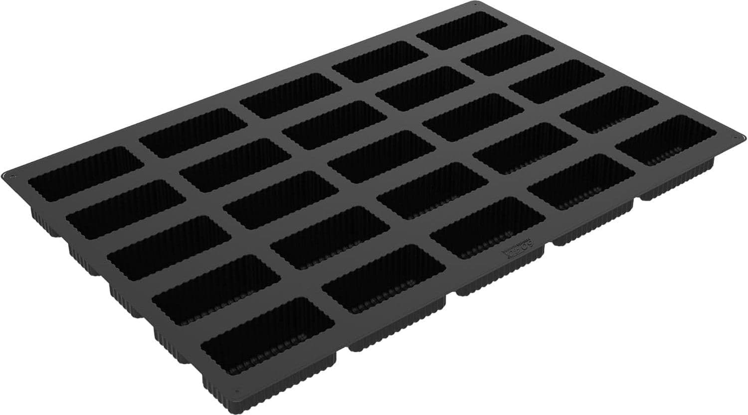 Silikomart – 1.89" Righe Silicone Baking Mold with 25 Rectangular Cavities – SQ085