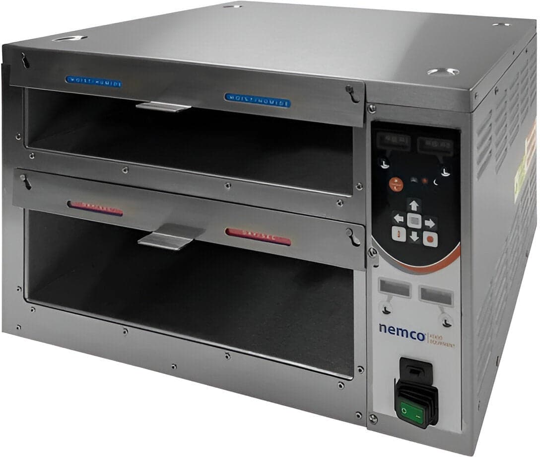 Nemco - 120V Dry or Moist Food Warmer for (2) 2.5" and (2) 4" Deep Pans - 6070-TF (ETA 4-6 Weeks)