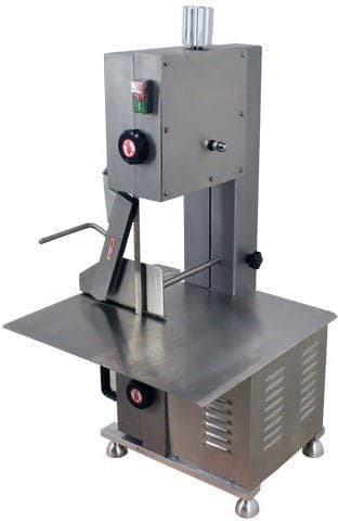 All Stainless Steel Tabletop Band Saw with 65″ Blade Length and 1 HP Motor