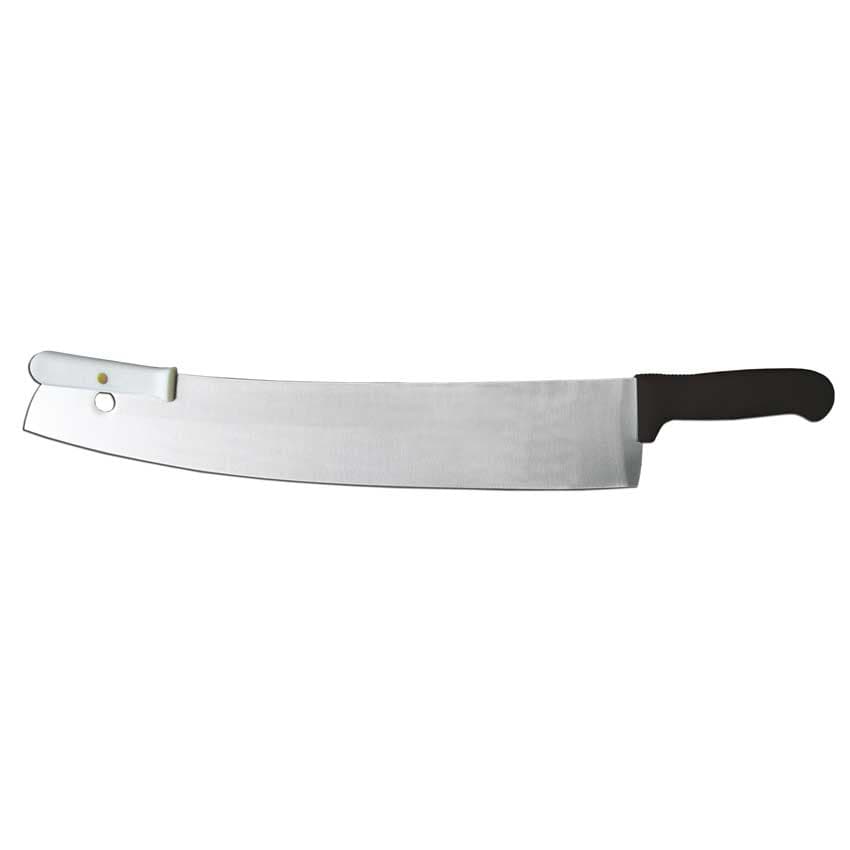 16" Pizza Knife with Black Double Handle