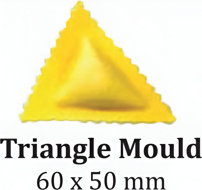 Omcan – 60 x 50 mm Triangle Ravioli Mould For RV 30 – 47408