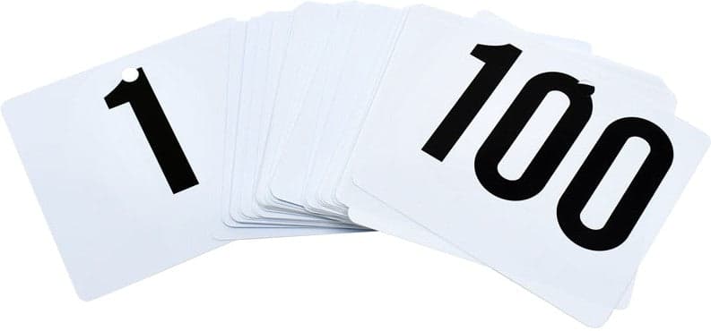 Customer Number System – Extra Tags 1-100