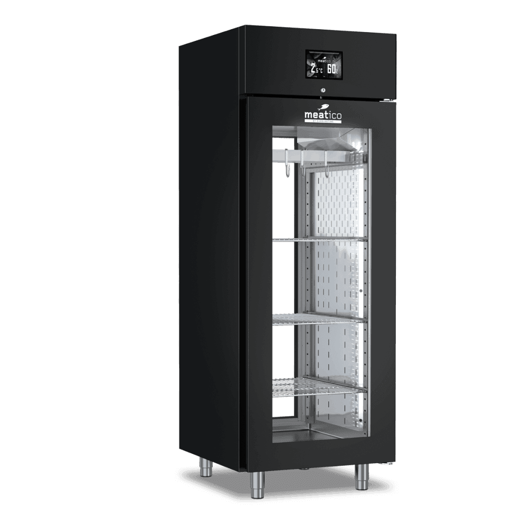 Meatico – Fish Cabinet Pano Single Door Black – AH960I
