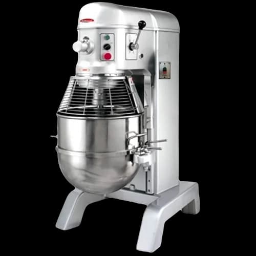 BakeMax BMPM060 Commercial Floor Model Heavy Duty Electric 60-Quart 4-Speed Gear Driven Planetary Mixer