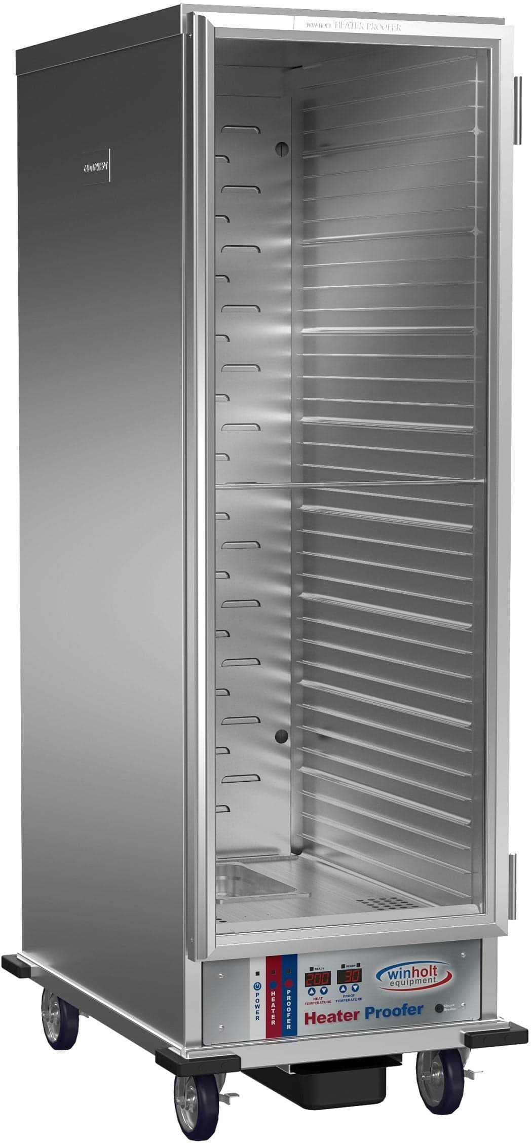 Winholt Standard 35-Pan Economy Non-Insulated Heated Proofer and Cabinet – NHPL-1836CA-LC