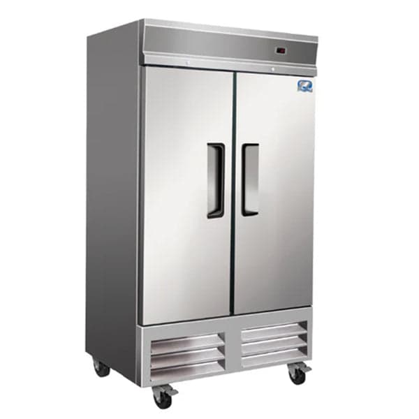 COLDZONE – DOUBLE DOOR S/STEEL REFRIGERATOR 40″