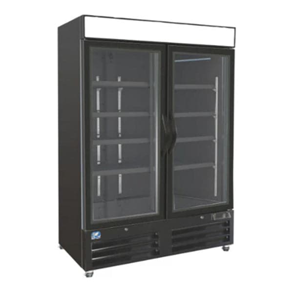 COLDZONE F49-G2 2 Glass Door Merchandiser Freezer 49 inch