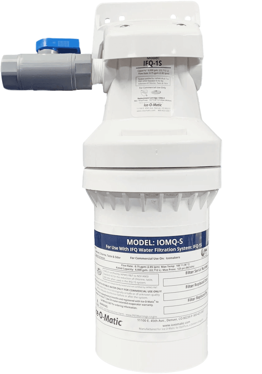 Ice-O-Matic IFQ1-S Ice Machines Single System Water Filter