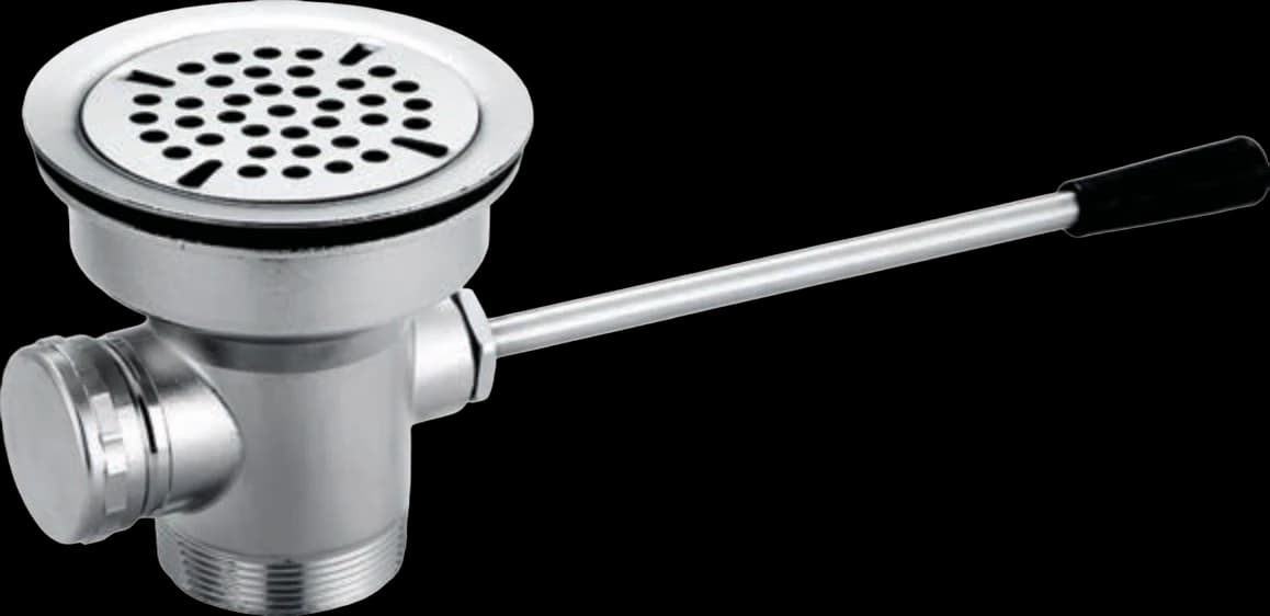 ATS FLO Lever Handle Waste Valve 3-1/2" Sink Opening, 2" Drain Outlet