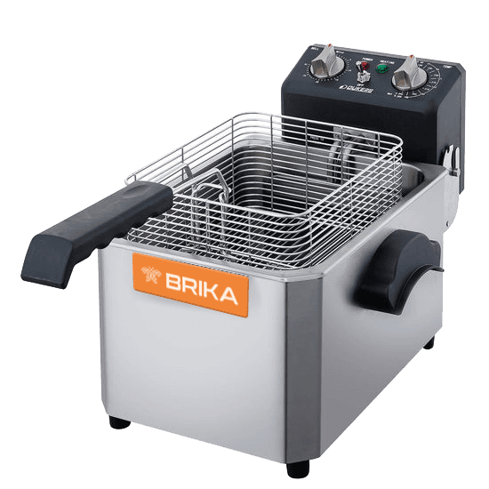 Brika BCEF-15 Countertop Electric Fryer, Single 15lbs Basin