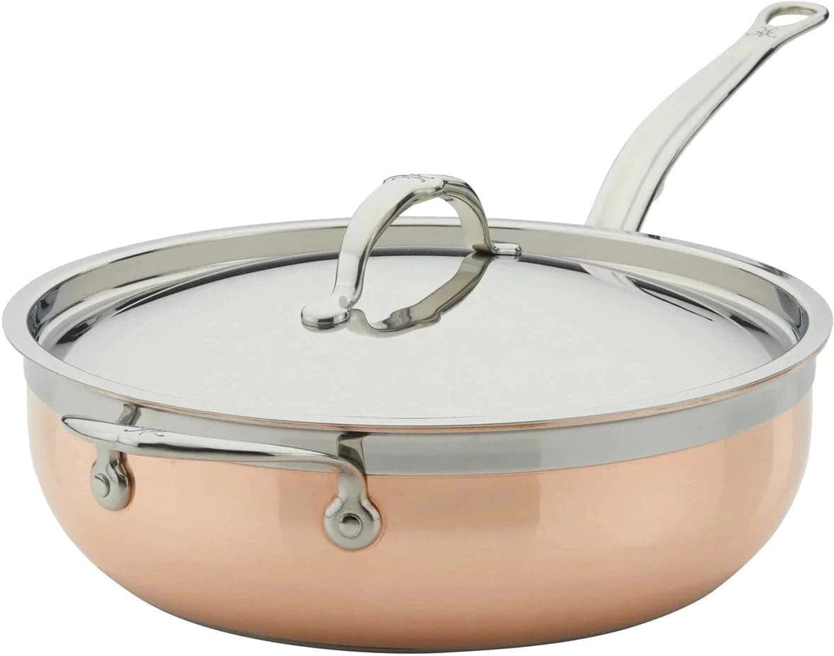 Hestan – 28 cm/5 QT CopperBond Induction Copper Essential Pan With Helper Handle – 31601