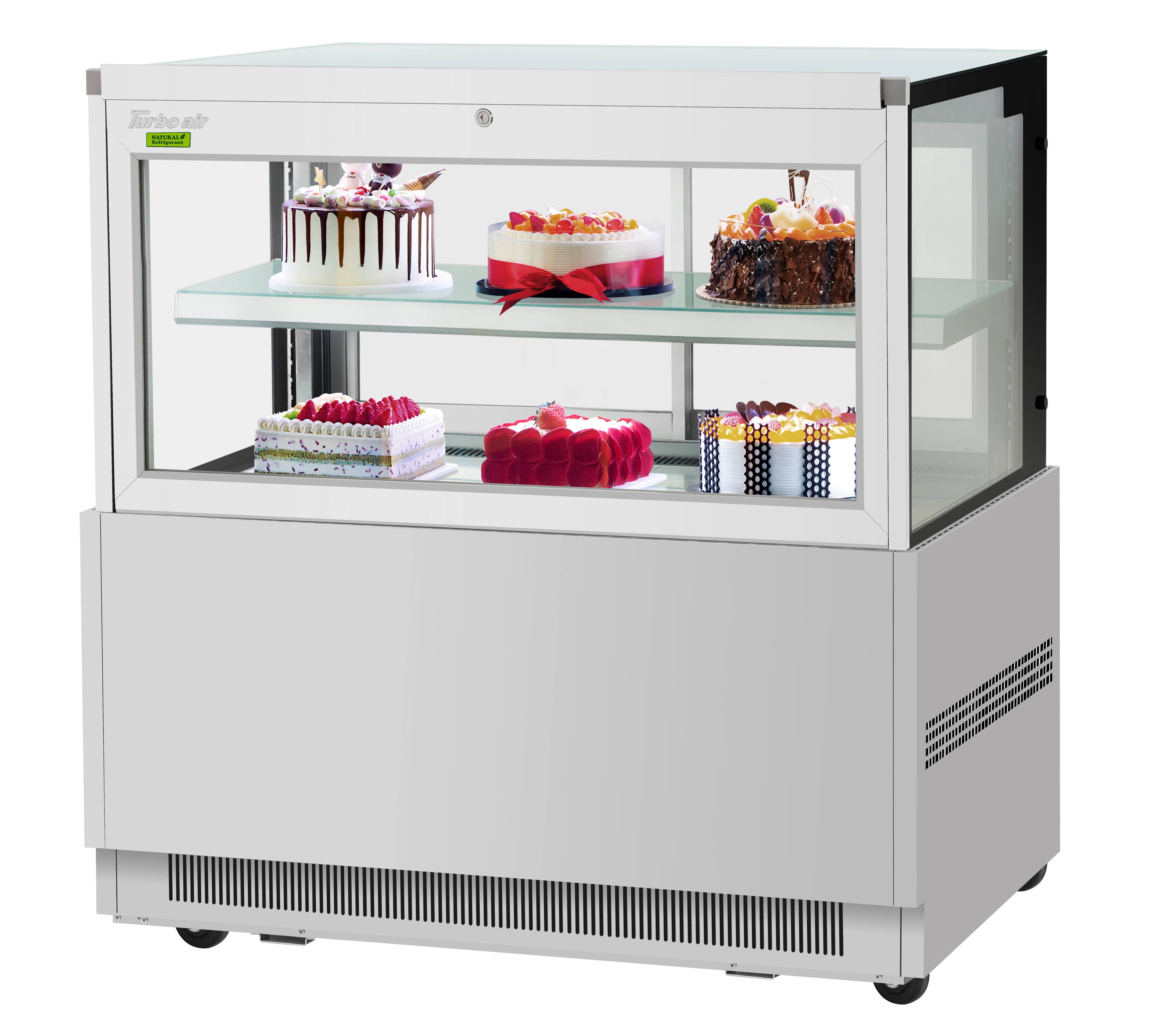 Turbo Air – Refrigerated Bakery Display Case, 47-1/4″ Wide – TBP48-46FN-S