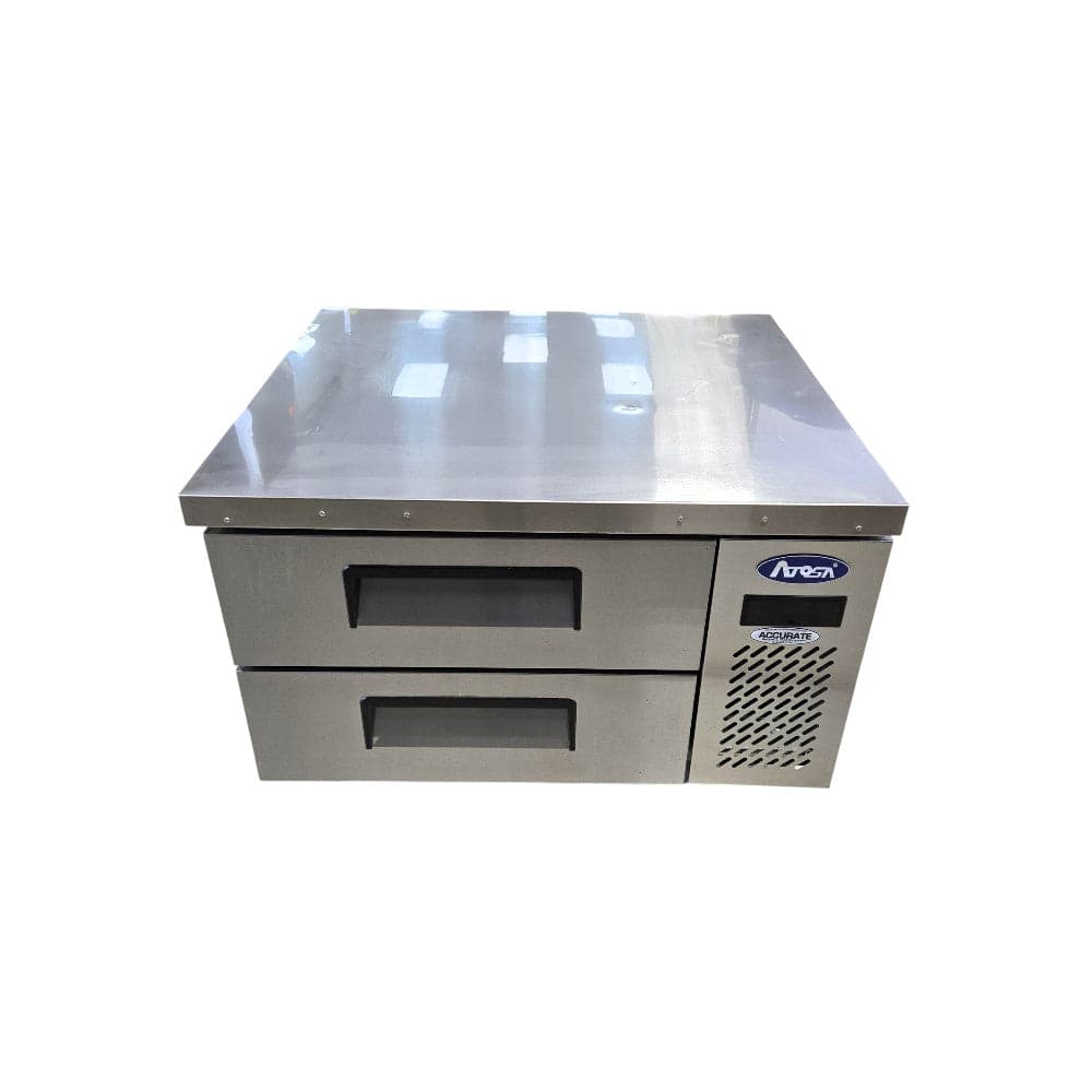 Atosa MGF8448GR Refrigerated Chef Base -  2 Drawer - 36 Inch