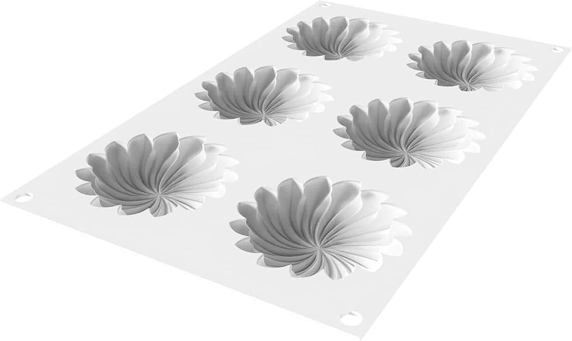Silikomart – 2.99" Silicone Mold with 6 Cavities – SAINT HONORÉ 40
