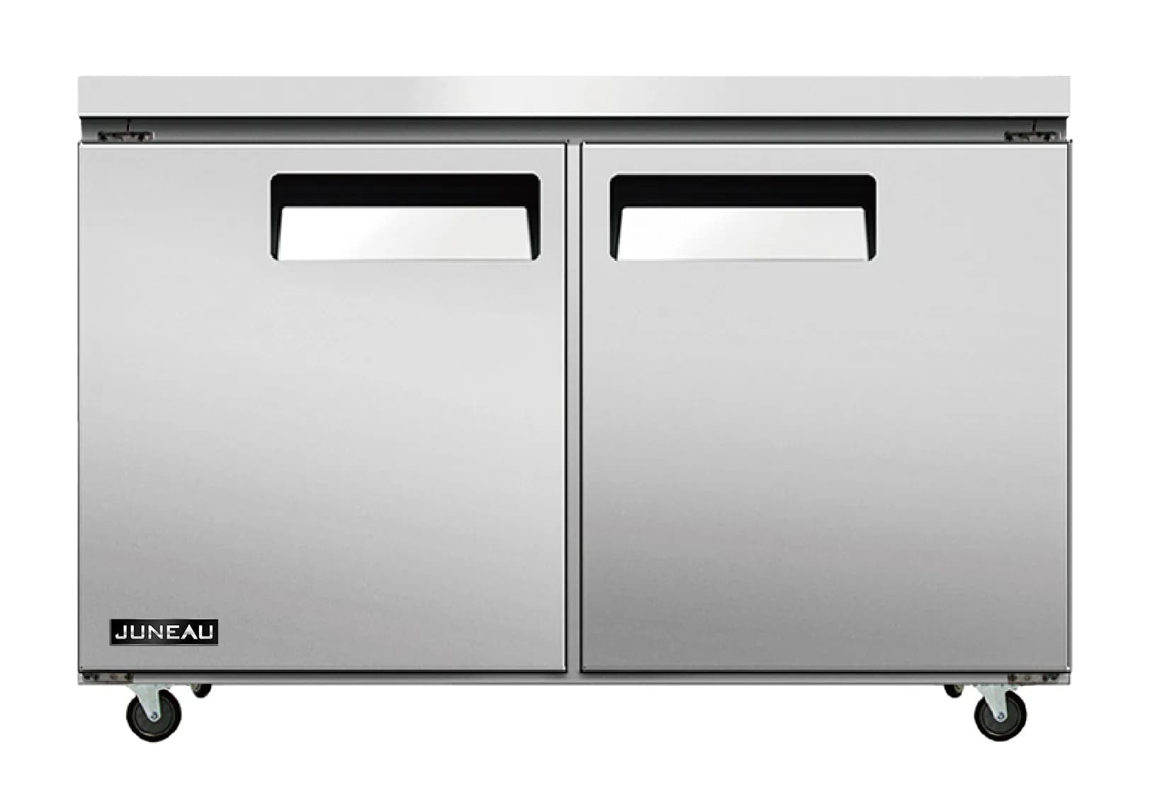 Juneau 48″ Two (2) Door Undercounter Freezer, 6.7 cu.ft. (187 L), Stainless Steel
